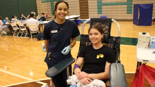 Déjà vu: Saint Mark’s High School fall semester blood drive again brings in an outstanding 62 units!